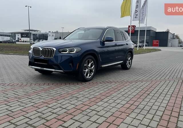 Синий БМВ Х3, объемом двигателя 2 л и пробегом 48 тыс. км за 38900 $, фото 2 на Automoto.ua