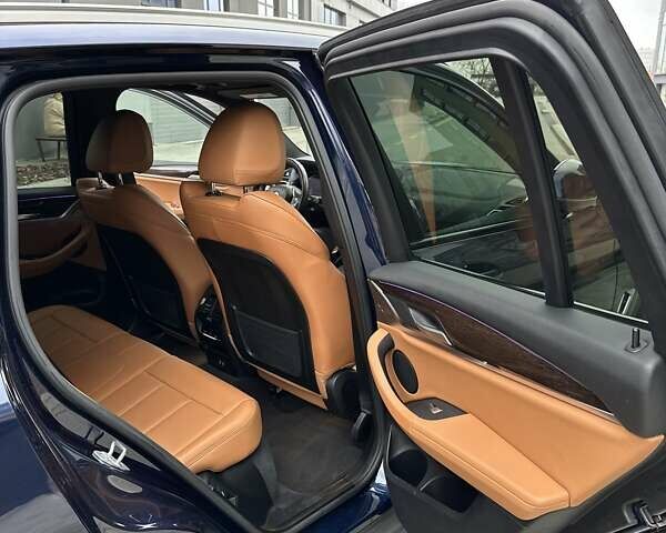 Синий БМВ Х3, объемом двигателя 2 л и пробегом 95 тыс. км за 36800 $, фото 15 на Automoto.ua