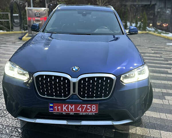 Синій БМВ Х3, об'ємом двигуна 2 л та пробігом 52 тис. км за 33900 $, фото 5 на Automoto.ua