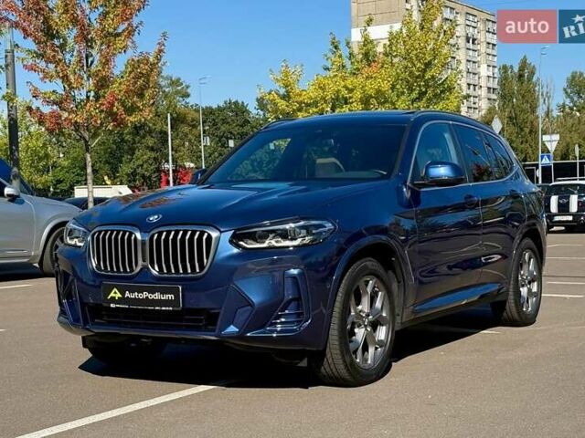 Синій БМВ Х3, об'ємом двигуна 2 л та пробігом 10 тис. км за 39500 $, фото 6 на Automoto.ua