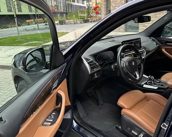 Синий БМВ Х3, объемом двигателя 2 л и пробегом 95 тыс. км за 36800 $, фото 12 на Automoto.ua