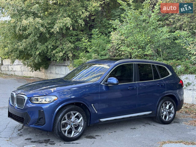 Синий БМВ Х3, объемом двигателя 2 л и пробегом 38 тыс. км за 41500 $, фото 5 на Automoto.ua