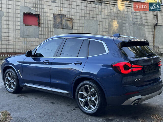 Синий БМВ Х3, объемом двигателя 2 л и пробегом 38 тыс. км за 41500 $, фото 6 на Automoto.ua