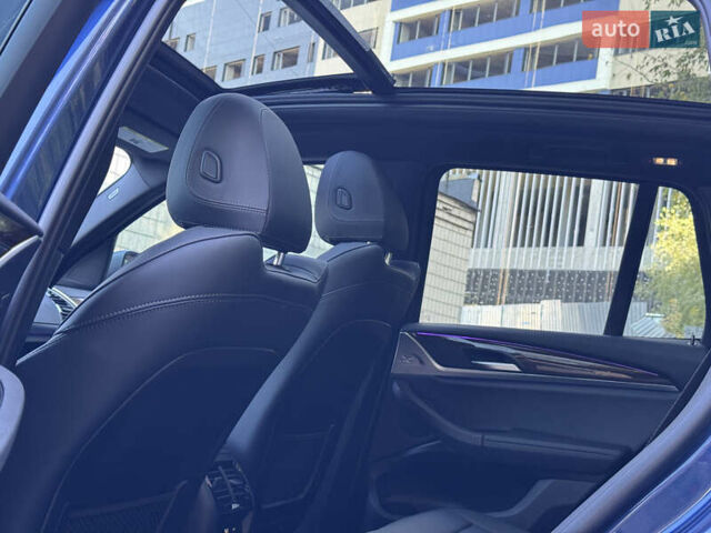 Синий БМВ Х3, объемом двигателя 2 л и пробегом 38 тыс. км за 41500 $, фото 15 на Automoto.ua