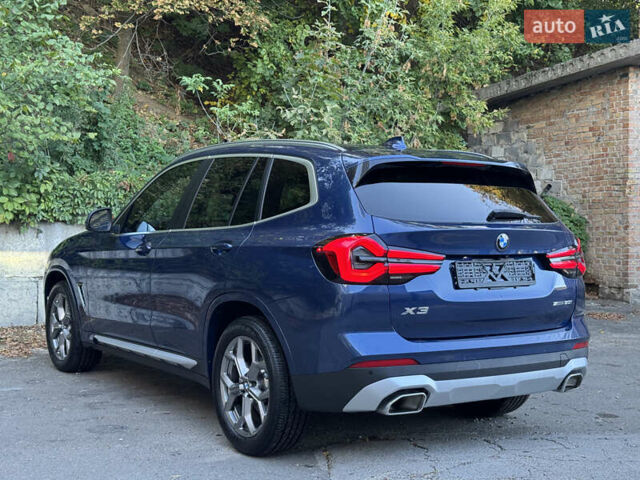Синий БМВ Х3, объемом двигателя 2 л и пробегом 38 тыс. км за 41500 $, фото 7 на Automoto.ua