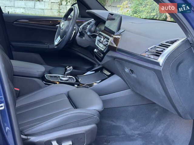 Синий БМВ Х3, объемом двигателя 2 л и пробегом 38 тыс. км за 41500 $, фото 22 на Automoto.ua