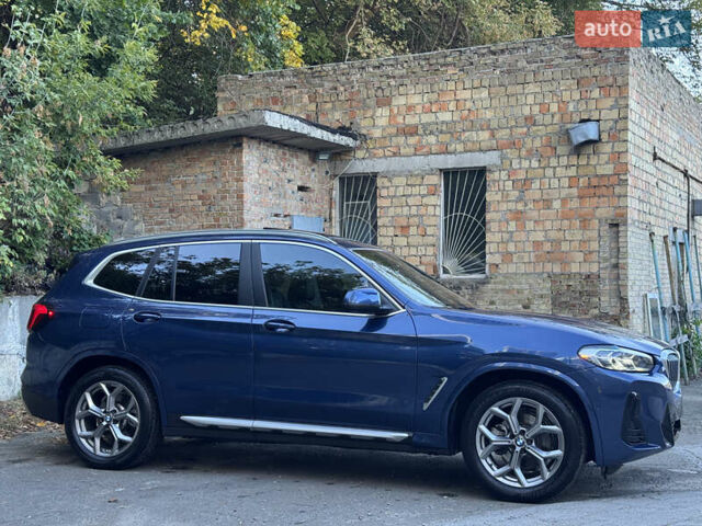 Синий БМВ Х3, объемом двигателя 2 л и пробегом 38 тыс. км за 41500 $, фото 3 на Automoto.ua