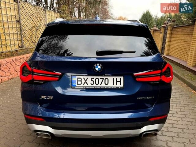 Синий БМВ Х3, объемом двигателя 2 л и пробегом 5 тыс. км за 53900 $, фото 10 на Automoto.ua
