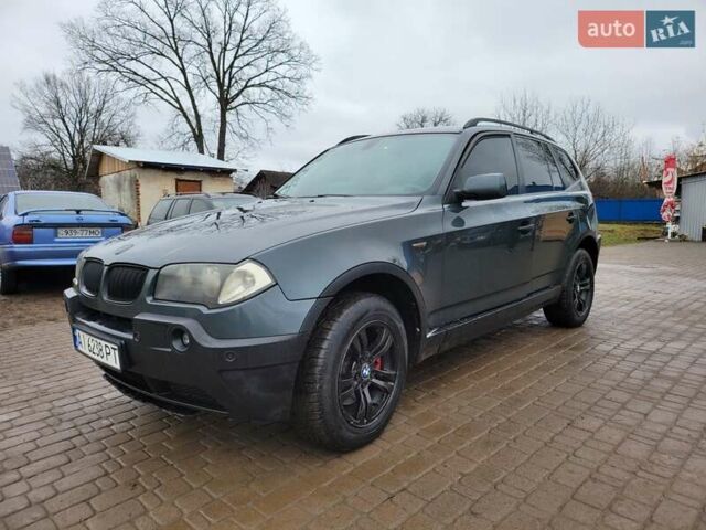 Зеленый БМВ Х3, объемом двигателя 2 л и пробегом 305 тыс. км за 7390 $, фото 1 на Automoto.ua