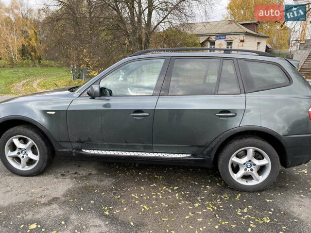 Зеленый БМВ Х3, объемом двигателя 2 л и пробегом 340 тыс. км за 8700 $, фото 2 на Automoto.ua
