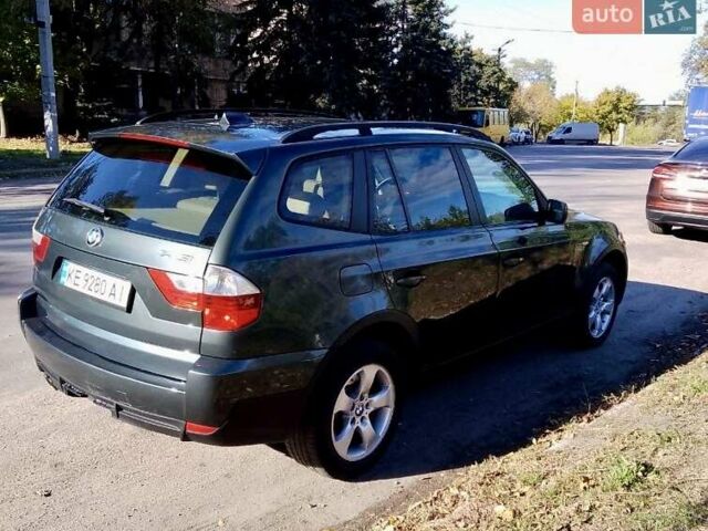 Зеленый БМВ Х3, объемом двигателя 3 л и пробегом 368 тыс. км за 9800 $, фото 1 на Automoto.ua