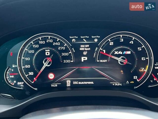 БМВ X4 M 2019 в Полтаве на Automoto.ua Черный БМВ X4 M, объемом двигателя 2.99 л и пробегом 99 тыс. км за 68500 $, фото 34 на Automoto.ua