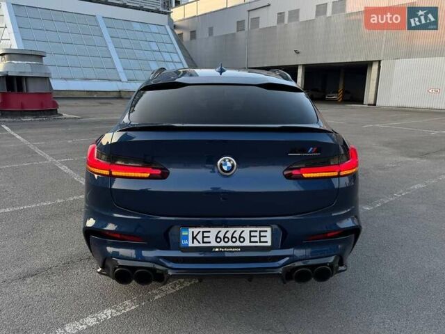 БМВ X4 M 2020 в Днепре (Днепропетровске) на Automoto.ua Синий БМВ X4 M, объемом двигателя 2.99 л и пробегом 18 тыс. км за 73000 $, фото 9 на Automoto.ua