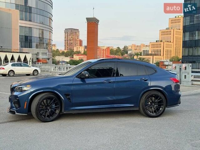 БМВ X4 M 2020 в Днепре (Днепропетровске) на Automoto.ua Синий БМВ X4 M, объемом двигателя 2.99 л и пробегом 18 тыс. км за 73000 $, фото 6 на Automoto.ua