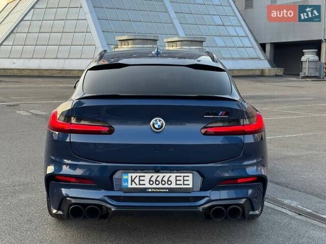 БМВ X4 M 2020 в Днепре (Днепропетровске) на Automoto.ua Синий БМВ X4 M, объемом двигателя 2.99 л и пробегом 18 тыс. км за 73000 $, фото 8 на Automoto.ua