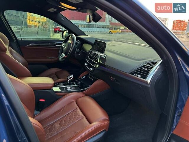 БМВ X4 M 2020 в Днепре (Днепропетровске) на Automoto.ua Синий БМВ X4 M, объемом двигателя 2.99 л и пробегом 18 тыс. км за 73000 $, фото 37 на Automoto.ua