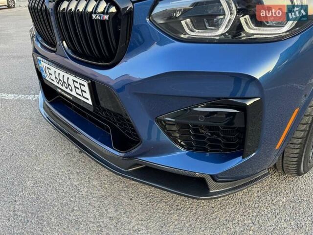 БМВ X4 M 2020 в Днепре (Днепропетровске) на Automoto.ua Синий БМВ X4 M, объемом двигателя 2.99 л и пробегом 18 тыс. км за 73000 $, фото 14 на Automoto.ua