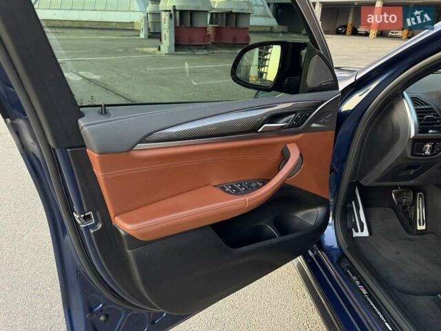 Синий БМВ X4 M, объемом двигателя 2.99 л и пробегом 16 тыс. км за 77000 $, фото 30 на Automoto.ua