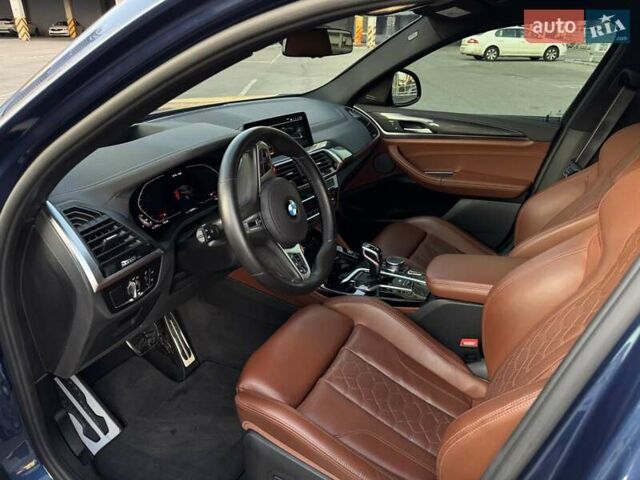 БМВ X4 M 2020 в Днепре (Днепропетровске) на Automoto.ua Синий БМВ X4 M, объемом двигателя 2.99 л и пробегом 18 тыс. км за 73000 $, фото 29 на Automoto.ua