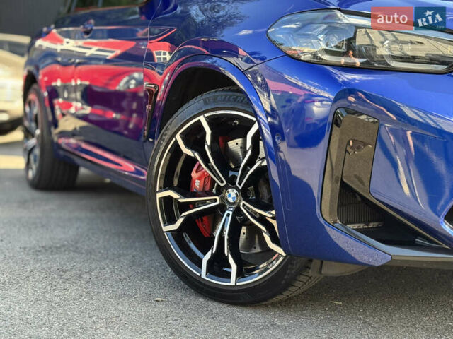 Синий БМВ X4 M, объемом двигателя 3 л и пробегом 27 тыс. км за 79900 $, фото 11 на Automoto.ua