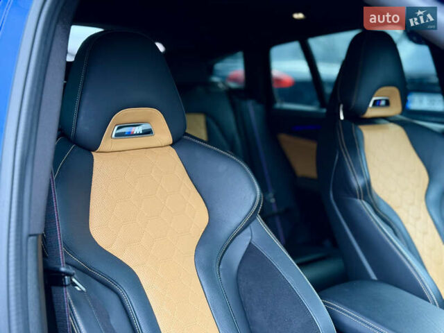 Синий БМВ X4 M, объемом двигателя 3 л и пробегом 27 тыс. км за 79900 $, фото 24 на Automoto.ua