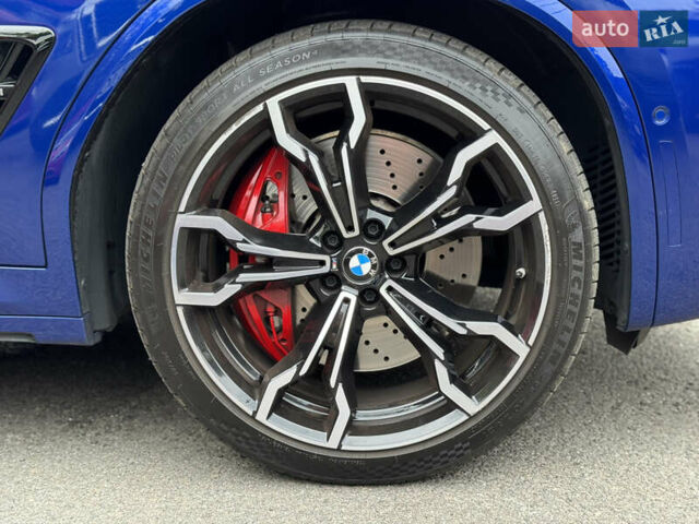 Синий БМВ X4 M, объемом двигателя 3 л и пробегом 27 тыс. км за 79900 $, фото 6 на Automoto.ua