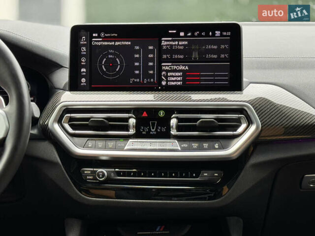 Синий БМВ X4 M, объемом двигателя 3 л и пробегом 27 тыс. км за 79900 $, фото 23 на Automoto.ua