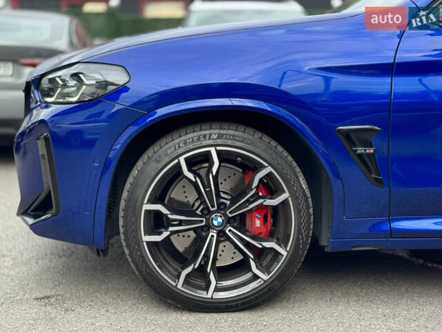 Синий БМВ X4 M, объемом двигателя 3 л и пробегом 27 тыс. км за 79900 $, фото 9 на Automoto.ua