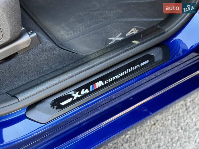 Синий БМВ X4 M, объемом двигателя 3 л и пробегом 27 тыс. км за 79900 $, фото 44 на Automoto.ua