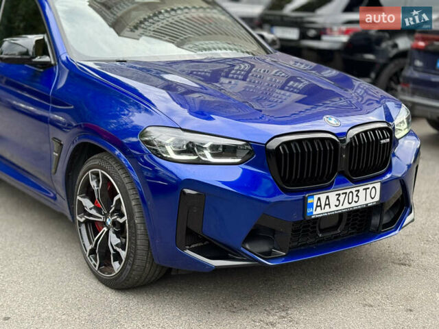 Синий БМВ X4 M, объемом двигателя 3 л и пробегом 27 тыс. км за 79900 $, фото 4 на Automoto.ua