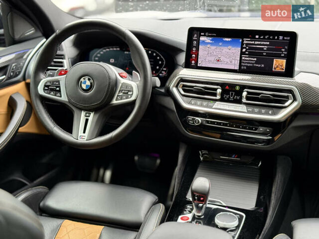 Синий БМВ X4 M, объемом двигателя 3 л и пробегом 27 тыс. км за 79900 $, фото 15 на Automoto.ua