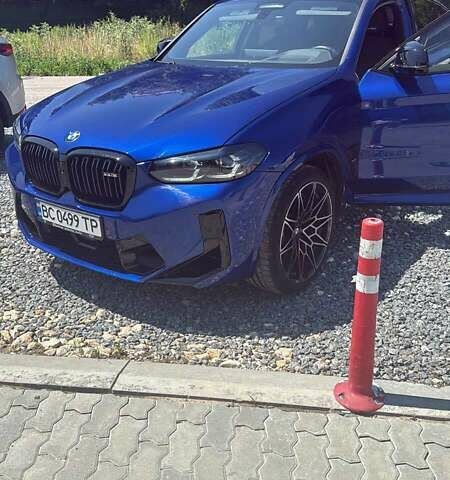 Синий БМВ X4 M, объемом двигателя 2.99 л и пробегом 12 тыс. км за 83000 $, фото 1 на Automoto.ua
