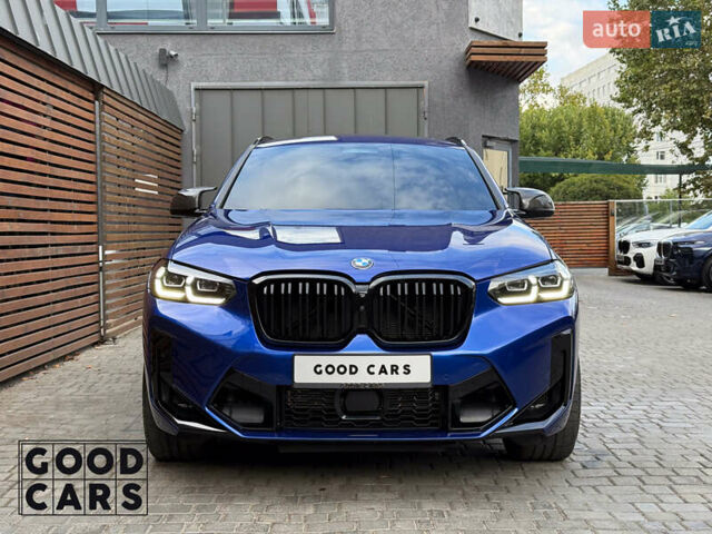 Синий БМВ X4 M, объемом двигателя 2.99 л и пробегом 18 тыс. км за 88000 $, фото 1 на Automoto.ua