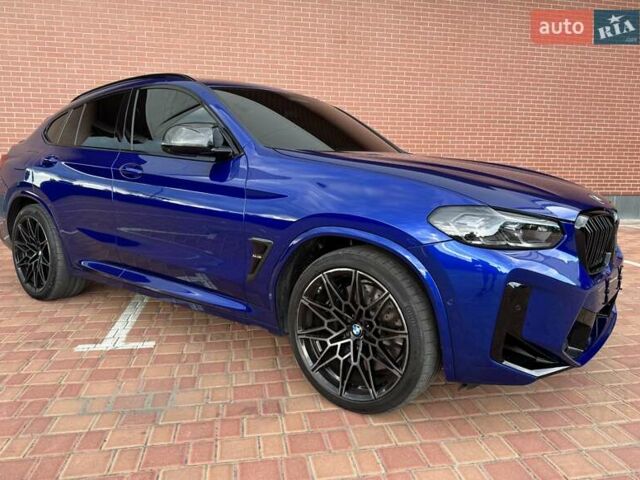 Синий БМВ X4 M, объемом двигателя 2.99 л и пробегом 20 тыс. км за 79000 $, фото 1 на Automoto.ua