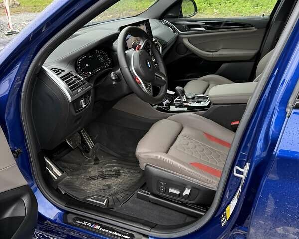 Синий БМВ X4 M, объемом двигателя 2.99 л и пробегом 12 тыс. км за 83000 $, фото 3 на Automoto.ua