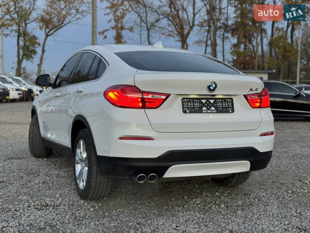 Белый БМВ Х4, объемом двигателя 2 л и пробегом 122 тыс. км за 22500 $, фото 1 на Automoto.ua