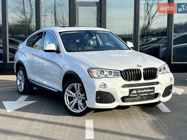 БМВ Х4 2016 у Києві на Automoto.ua Білий БМВ Х4, об'ємом двигуна 2 л та пробігом 106 тис. км за 21900 $, фото 1 на Automoto.ua