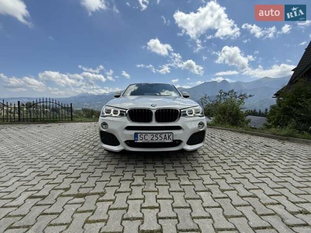 Белый БМВ Х4, объемом двигателя 2 л и пробегом 163 тыс. км за 23500 $, фото 1 на Automoto.ua