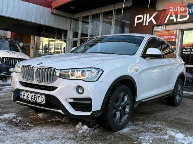 Белый БМВ Х4, объемом двигателя 2 л и пробегом 91 тыс. км за 27900 $, фото 1 на Automoto.ua