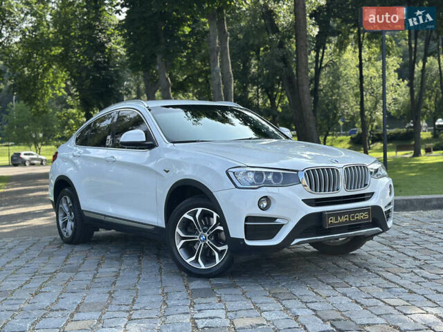 Белый БМВ Х4, объемом двигателя 2 л и пробегом 63 тыс. км за 27700 $, фото 6 на Automoto.ua