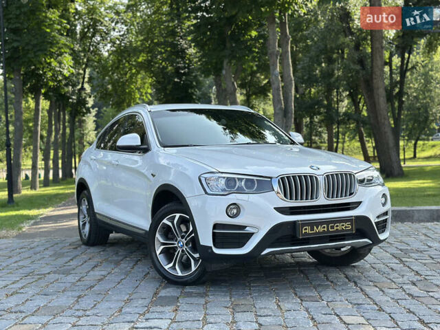 Белый БМВ Х4, объемом двигателя 2 л и пробегом 63 тыс. км за 27700 $, фото 5 на Automoto.ua