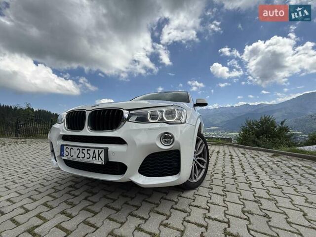 Белый БМВ Х4, объемом двигателя 2 л и пробегом 163 тыс. км за 23500 $, фото 3 на Automoto.ua