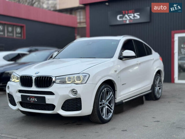 Белый БМВ Х4, объемом двигателя 2 л и пробегом 106 тыс. км за 28500 $, фото 1 на Automoto.ua