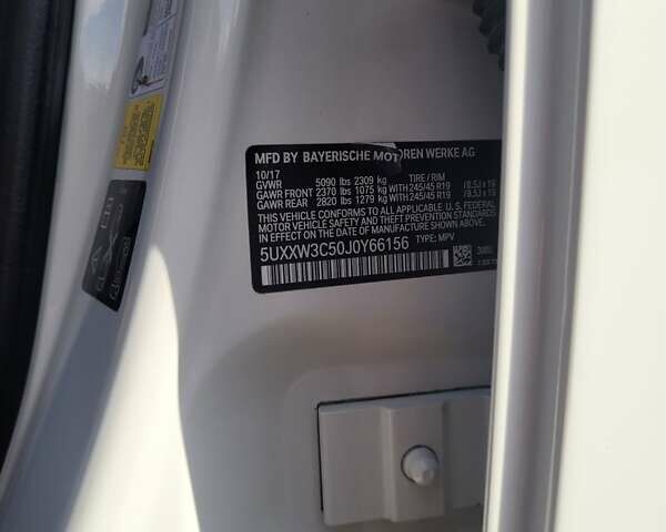 Белый БМВ Х4, объемом двигателя 2 л и пробегом 95 тыс. км за 20900 $, фото 31 на Automoto.ua