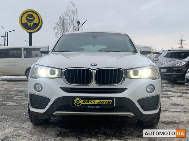 Белый БМВ Х4, объемом двигателя 2 л и пробегом 179 тыс. км за 35100 $, фото 1 на Automoto.ua