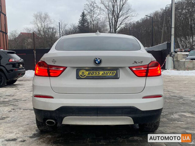 Белый БМВ Х4, объемом двигателя 2 л и пробегом 179 тыс. км за 35100 $, фото 4 на Automoto.ua