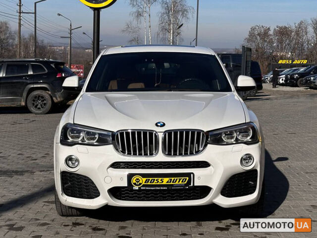 Белый БМВ Х4, объемом двигателя 2 л и пробегом 65 тыс. км за 33500 $, фото 1 на Automoto.ua