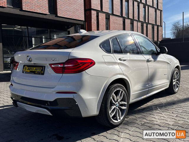 Белый БМВ Х4, объемом двигателя 2 л и пробегом 65 тыс. км за 33500 $, фото 5 на Automoto.ua