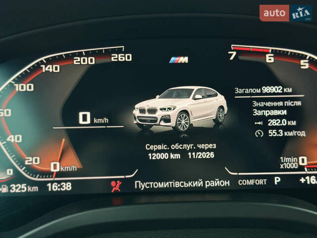 Белый БМВ Х4, объемом двигателя 2 л и пробегом 99 тыс. км за 40500 $, фото 97 на Automoto.ua