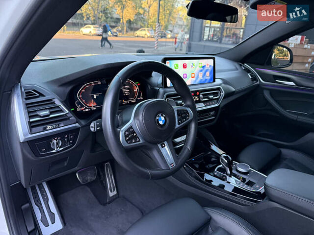 БМВ Х4 2022 у Києві на Automoto.ua Білий БМВ Х4, об'ємом двигуна 2 л та пробігом 13 тис. км за 54500 $, фото 57 на Automoto.ua